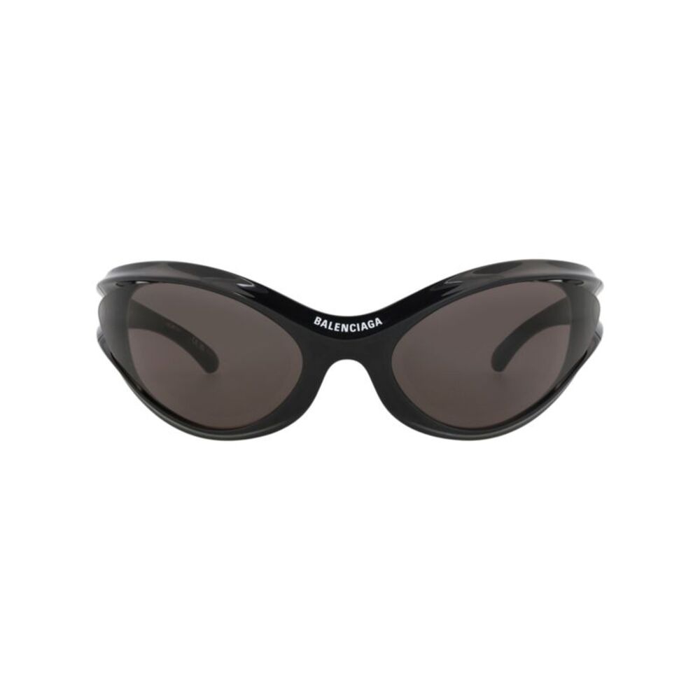 Balenciaga Shield-Frame Bio Injection Sunglasses Black Unisex-Adult
